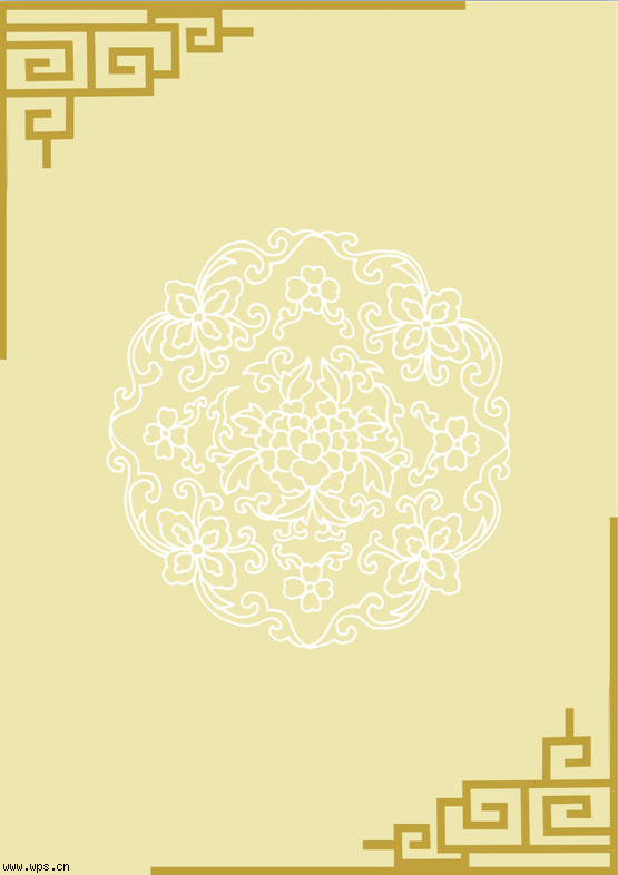 中国风复古信纸