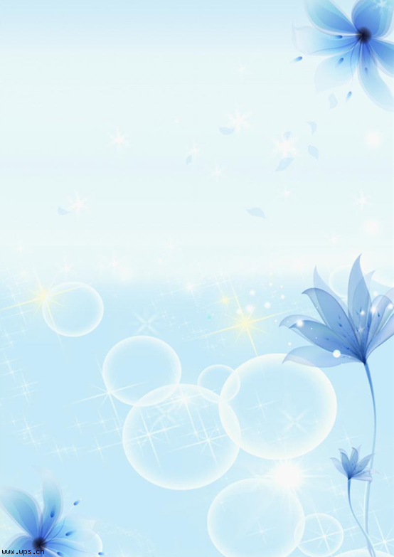 一朵花绽放信纸