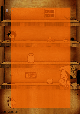 原创信纸 小木屋